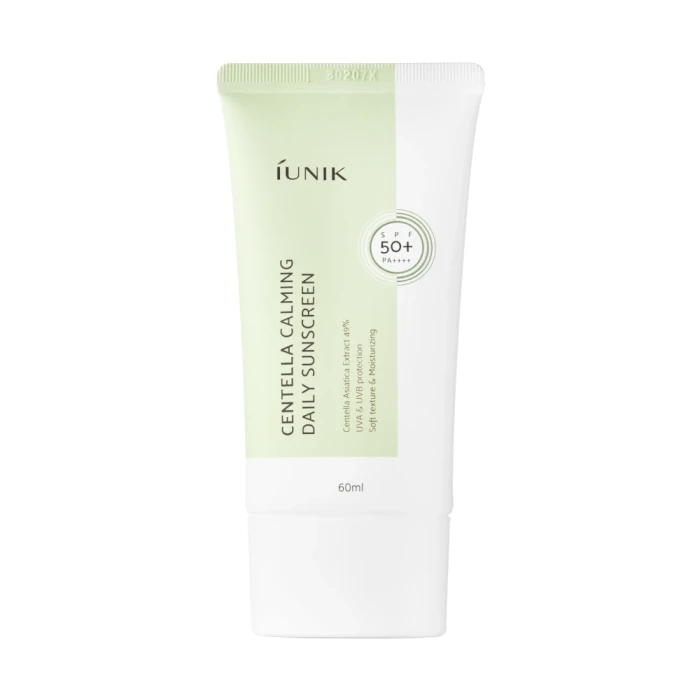 iUNIK Centella Calming Daily Sunscreen SPF 50+ PA++++ Krem ochronny z filtrem przeciwsłonecznym