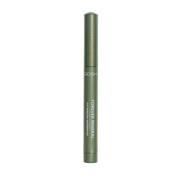 GOSH Cień do powiek w sztyfcie wodoodporny Forever Mineral 019 Matt Olive Green
