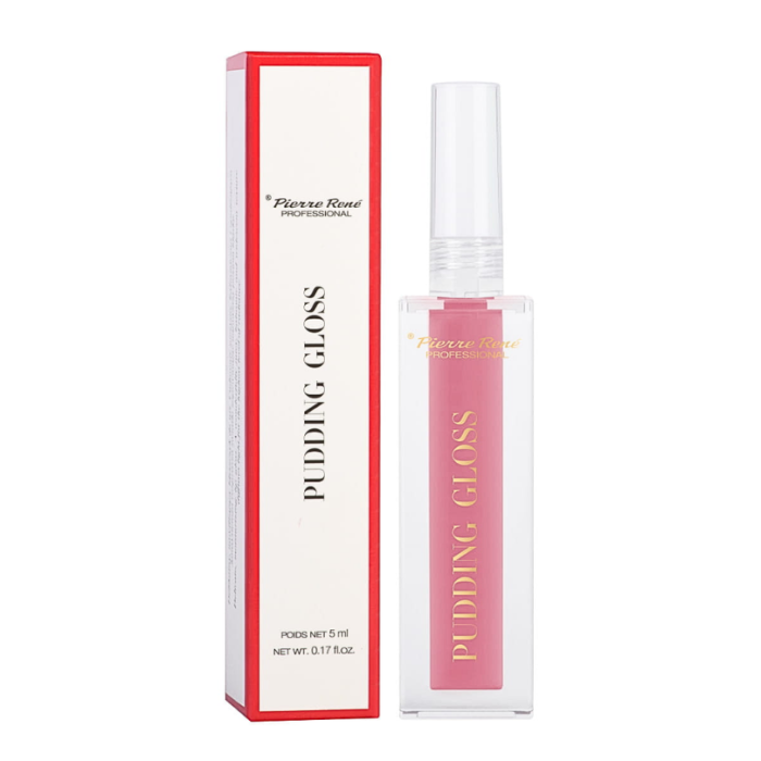 PIERRE RENE Błyszczyk do ust PUDDING LIP GLOSS NR 03 GLOSS UP PRETTY