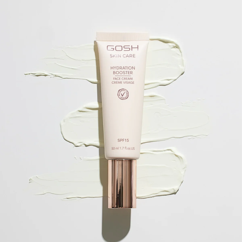 GOSH Skin Care Hydration Booster - Intensywnie nawilżający krem booster do twarzy SPF15 50 ml