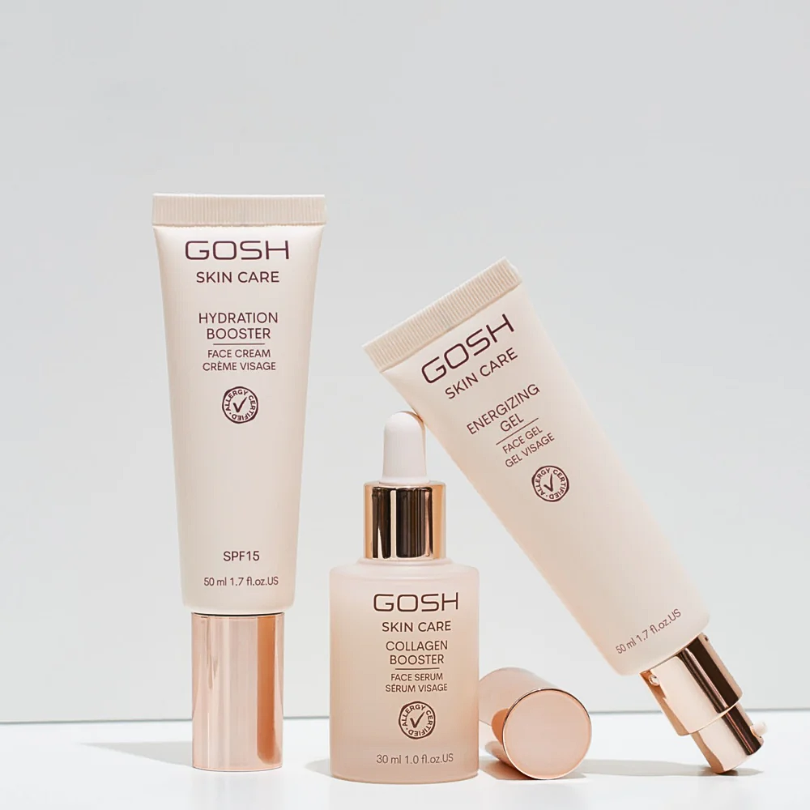 GOSH Skin Care Hydration Booster - Intensywnie nawilżający krem booster do twarzy SPF15 50 ml