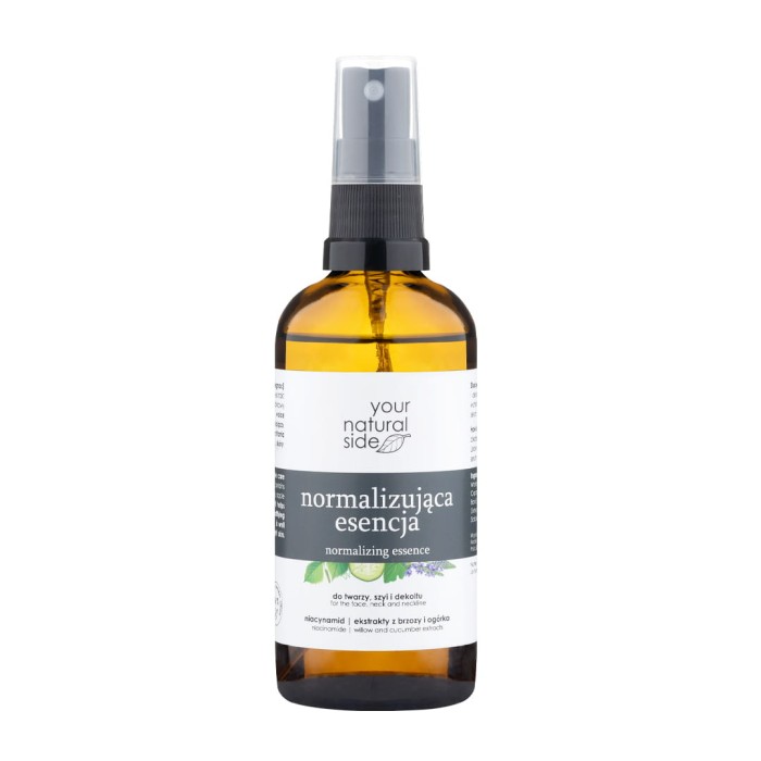 YOUR NATURAL SIDE Normalizująca esencja do twarzy, szyi i dekoltu 90ml
