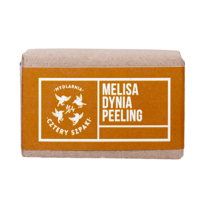 MYDLARNIA CZTERY SZPAKI Mydło peelingujące Melisa i Dynia