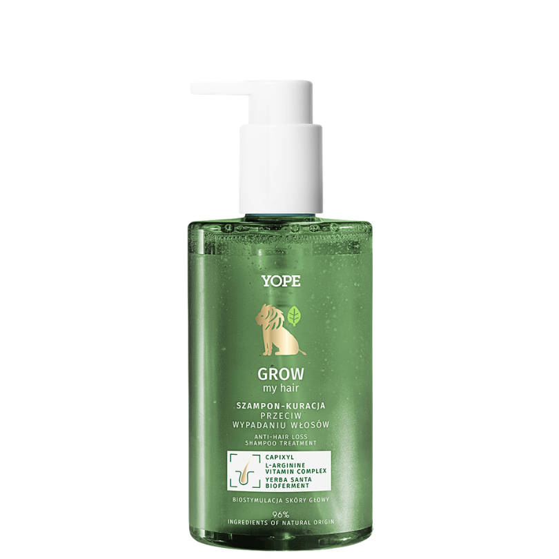 YOPE Szampon kuracja przeciw wypadaniu włosów GROW my hair 300 ml