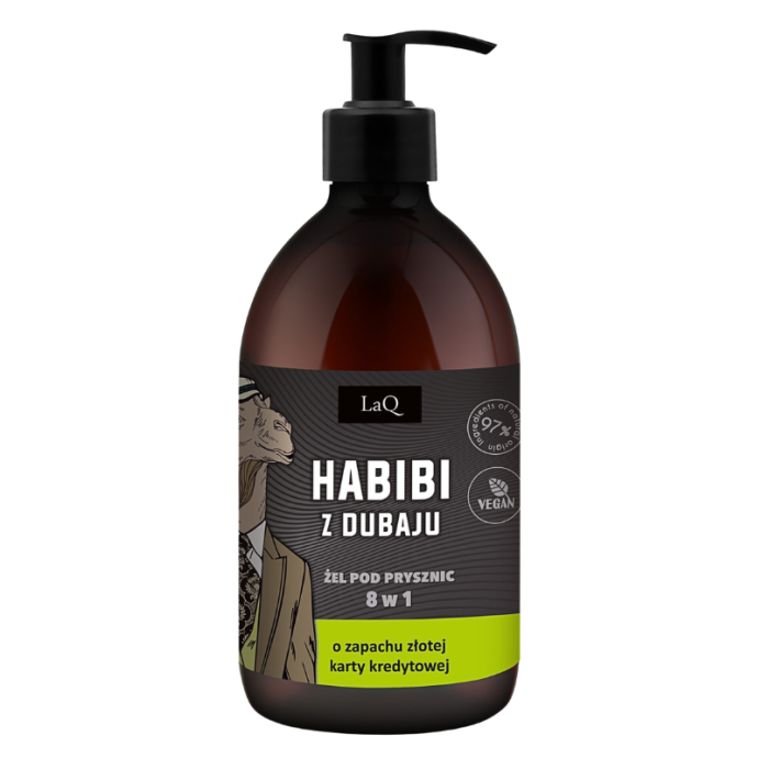 LAQ Żel pod prysznic Habibi z Dubaju 8w1 500 ml