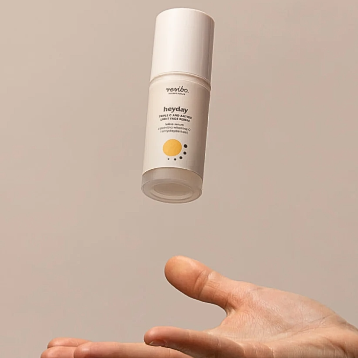 RESIBO Heyday lekkie serum z 3% potrójną witaminą C i antyoksydantami 30 ml