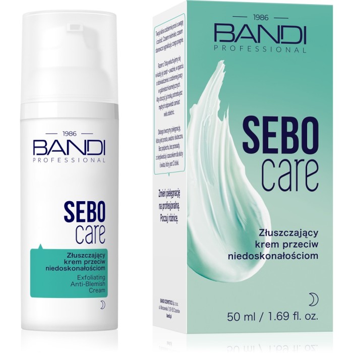 BANDI Sebo Care Złuszczający krem przeciw niedoskonałościom na noc 50 ml