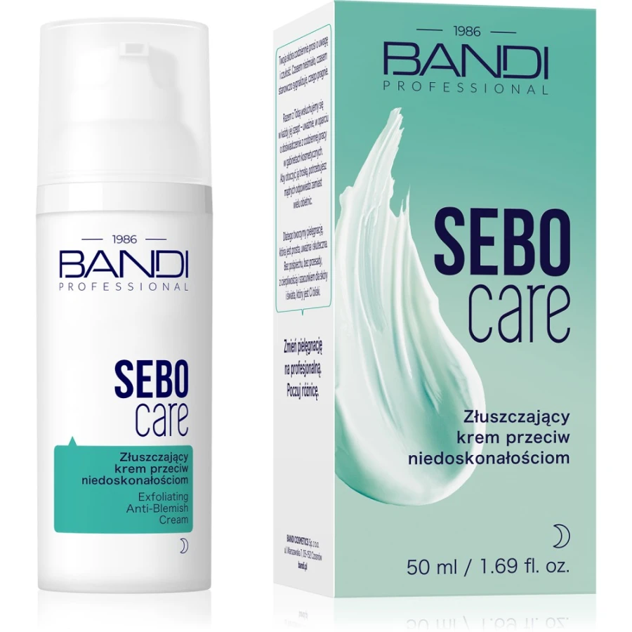 BANDI Sebo Care Złuszczający krem przeciw niedoskonałościom na noc 50 ml