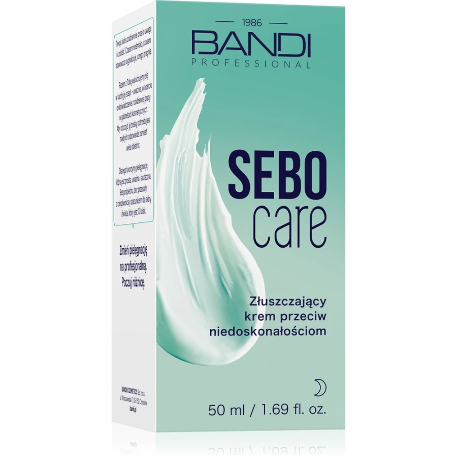 BANDI Sebo Care Złuszczający krem przeciw niedoskonałościom na noc 50 ml