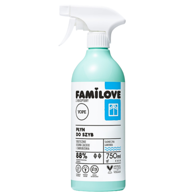 YOPE FAMILOVE Płyn do szyb Słoneczna lawenda 750 ml