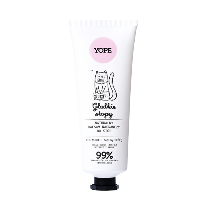 YOPE Naturalny balsam naprawczy do stóp Gładkie Stopy 75 ml