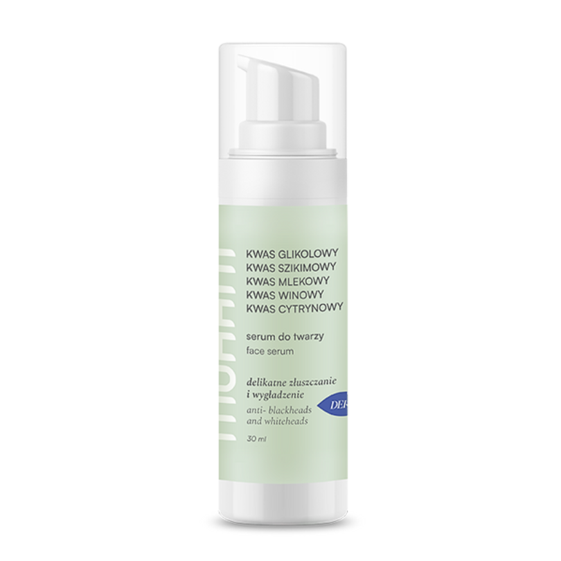 MOHANI Regenerująco-złuszczające serum do twarzy pięć kwasów AHA 30ml