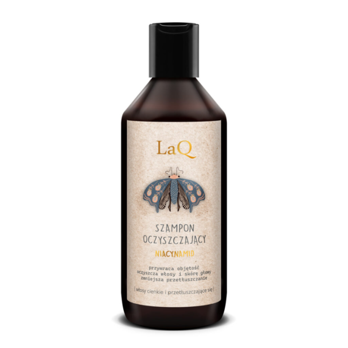 LAQ Szampon oczyszczający z NIACYNAMIDEM 300 ml