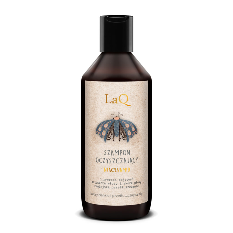 LAQ Szampon oczyszczający z NIACYNAMIDEM 300 ml