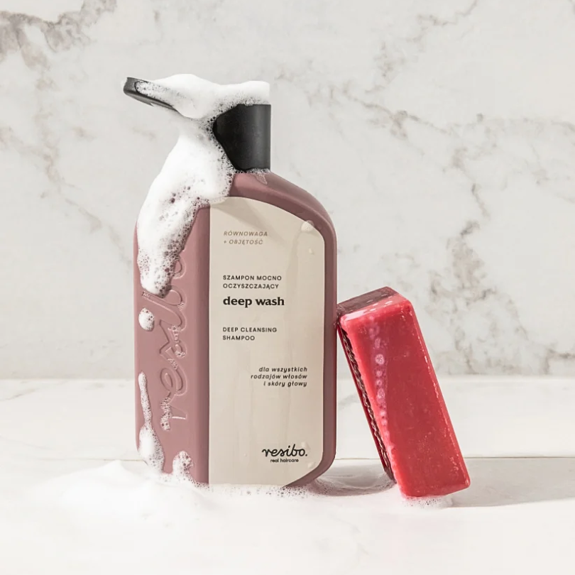RESIBO Haircare Deep Wash szampon mocno oczyszczający z niacynamidem 250 ml