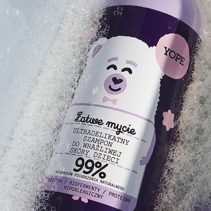 YOPE Szampon do wrażliwej skóry dzieci 300 ml
