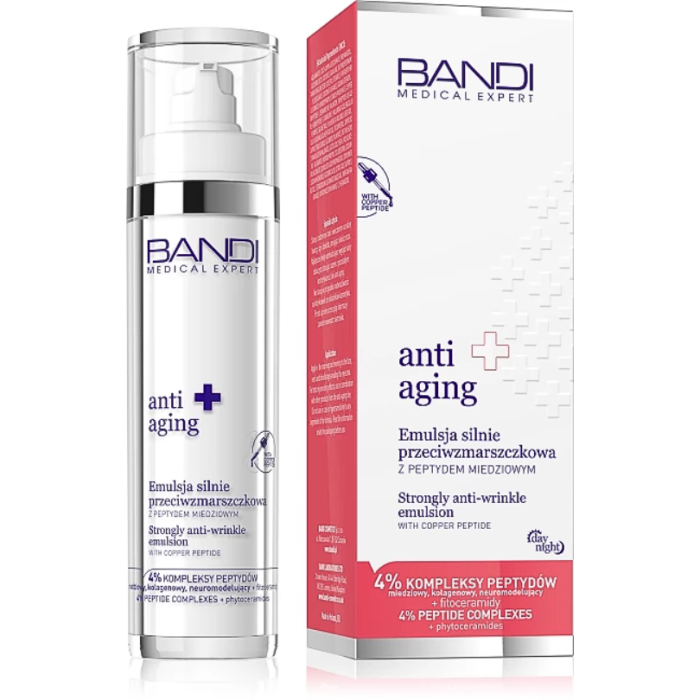 BANDI Emulsja silnie przeciwzmarszczkowa z peptydem miedziowym 50ml