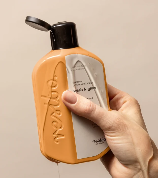 RESIBO WASH &amp; GLOW Szampon ultranawilżający 250 ml