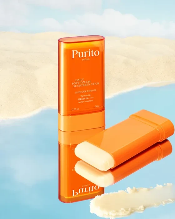 PURITO Daily Soft Touch Sunscreen Stick SPF50+ PA++++ Sztyft przeciwsłoneczny 20 g