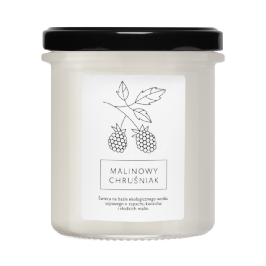 HAGI Świeca sojowa Malinowy Chruśniak.png