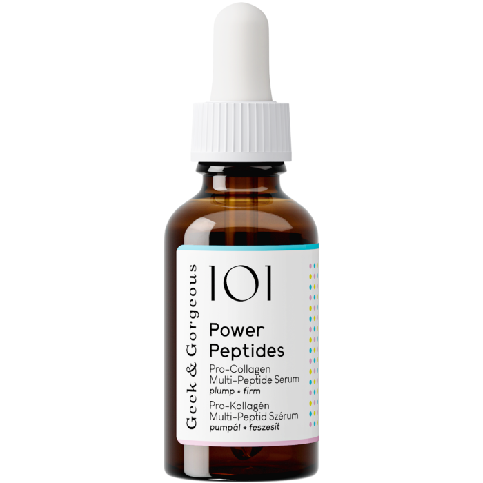 GEEK &amp; GORGEOUS Power Peptides Stymulujące serum z peptydami 30 ml