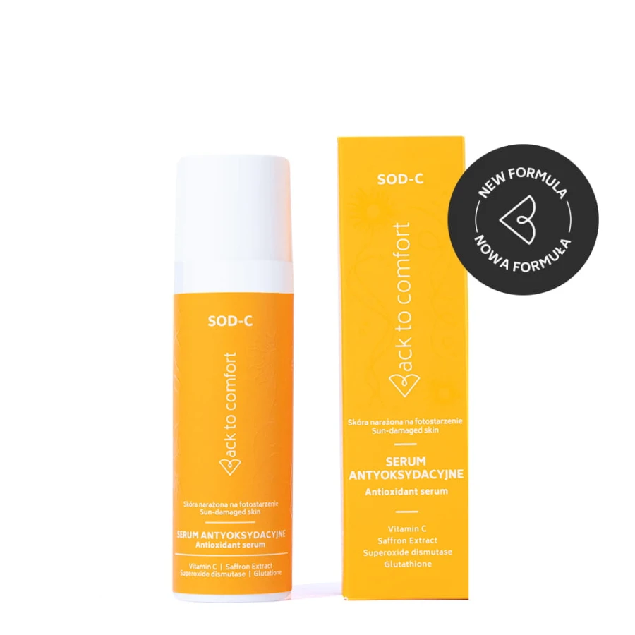 BACK TO COMFORT Serum antyoksydacyjne do skóry dojrzałej SOD-C 30 ml