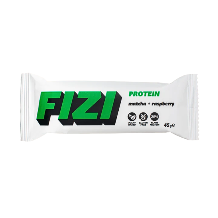 FIZI baton proteinowy "matcha+raspberry" 45g