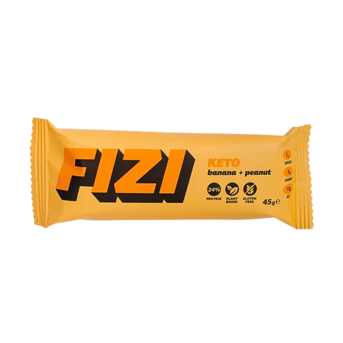 FIZI Keto Baton Proteinowy "Banana + Peanut" 45g