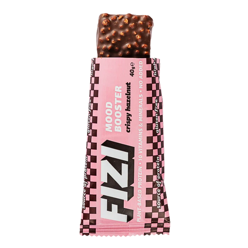 FIZI chrupiący baton czekoladowy z witaminami "crispy hazelnut"