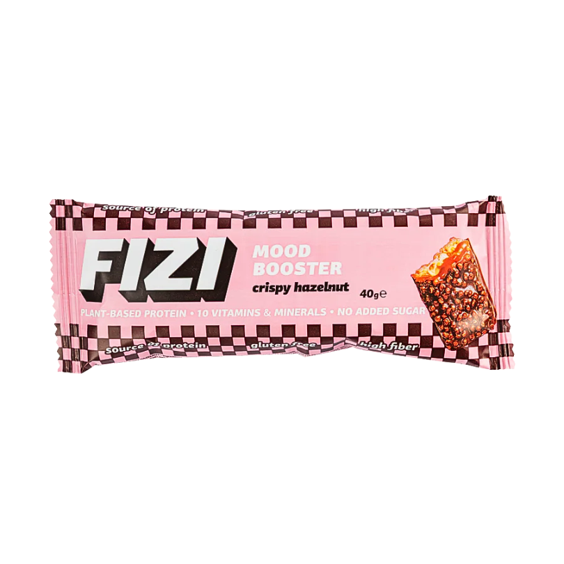 FIZI chrupiący baton czekoladowy z witaminami "crispy hazelnut"