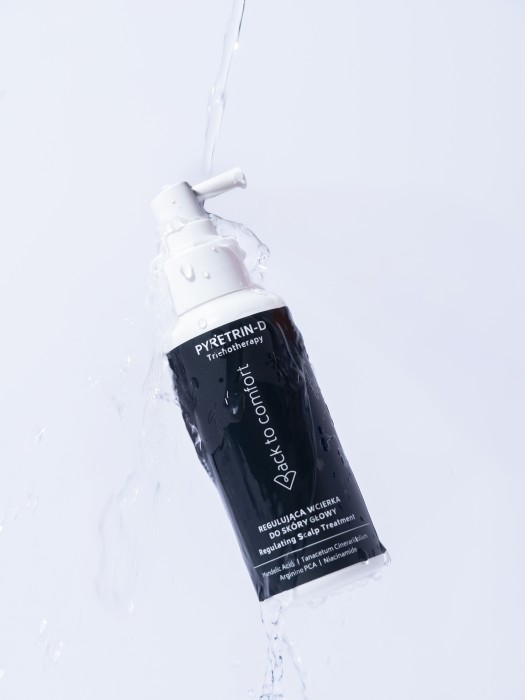 BACK TO COMFORT Regulująca wcierka do skóry głowy Pyretrin-D Trichotherapy 125 ml