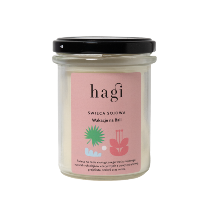 HAGI Świeca sojowa Wakacje Na Bali 215 ml