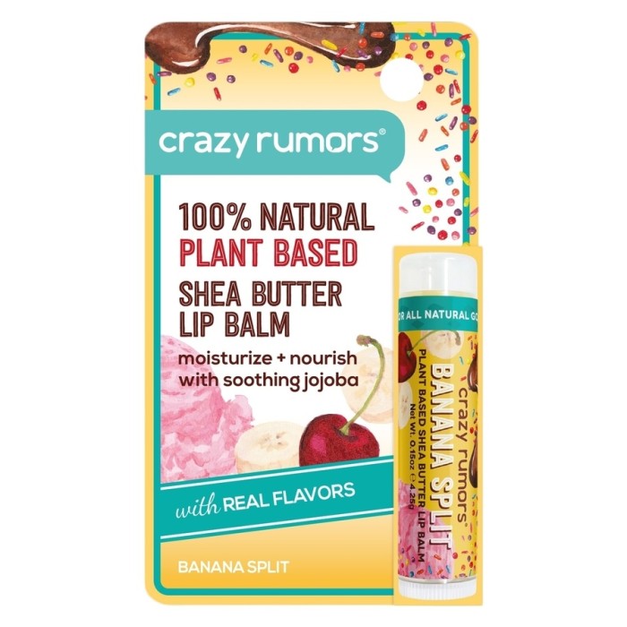 CRAZY RUMORS balsam do ust Banana Split2