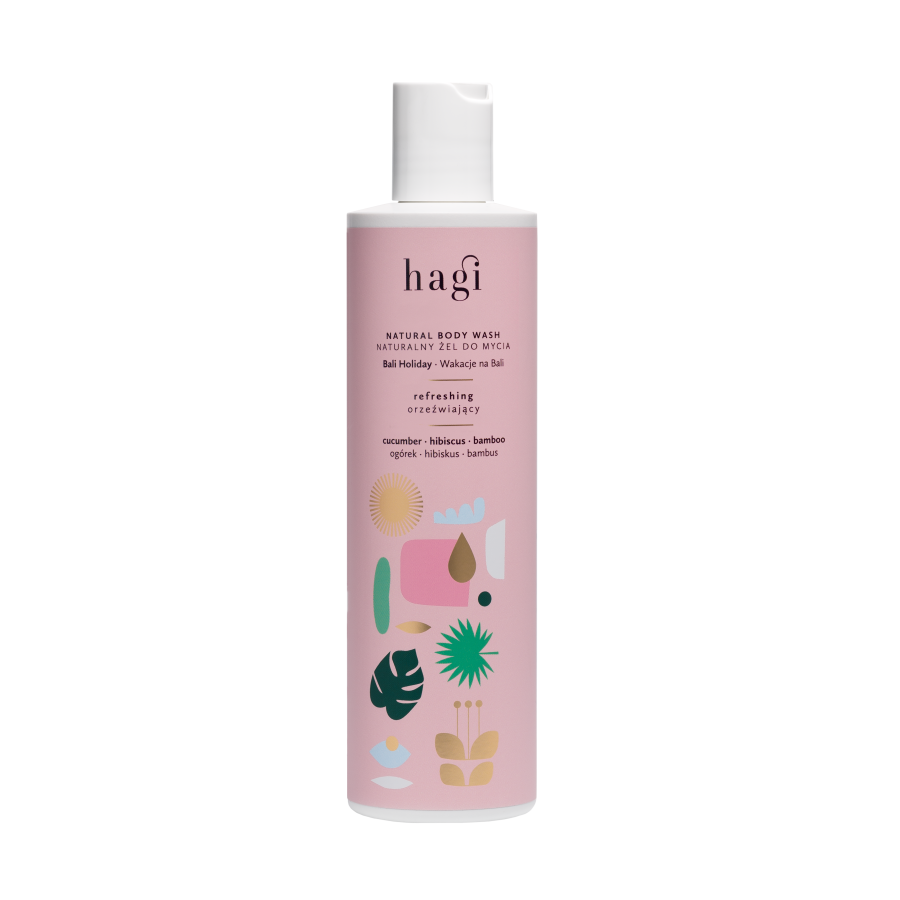 HAGI Naturalny żel do mycia ciała Wakacje na Bali