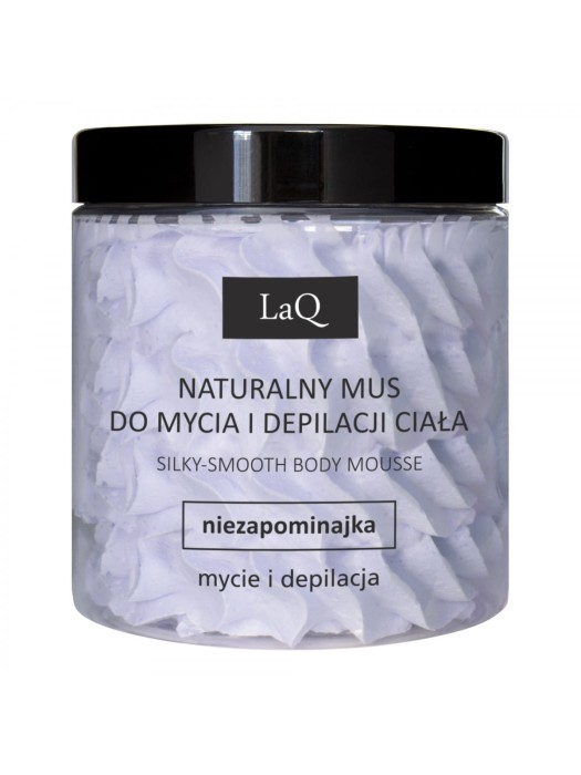 LAQ Mus do mycia i depilacji ciała NIEZAPOMINAJKA