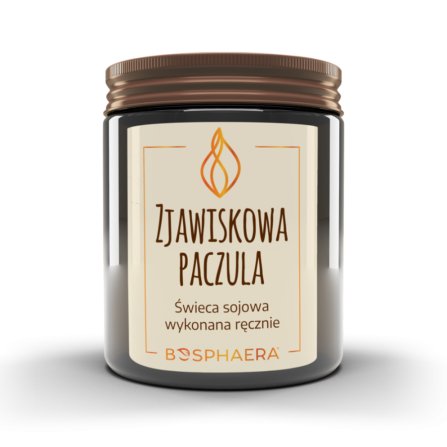 BOSPHAERA Sojowa świeca Zjawiskowa paczula