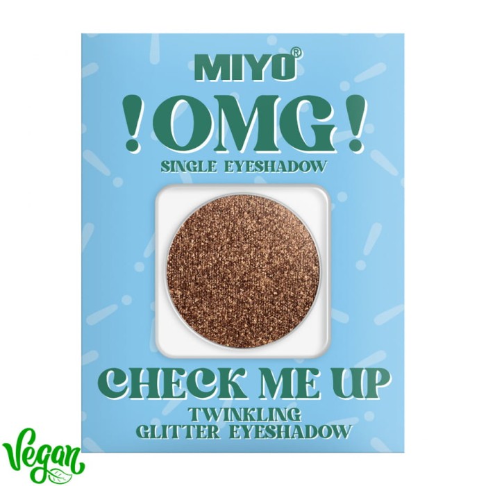MIYO MAKEUP OMG! Check Me Up TWINKLING GLITTER EYESHADOW 22 Anathema
