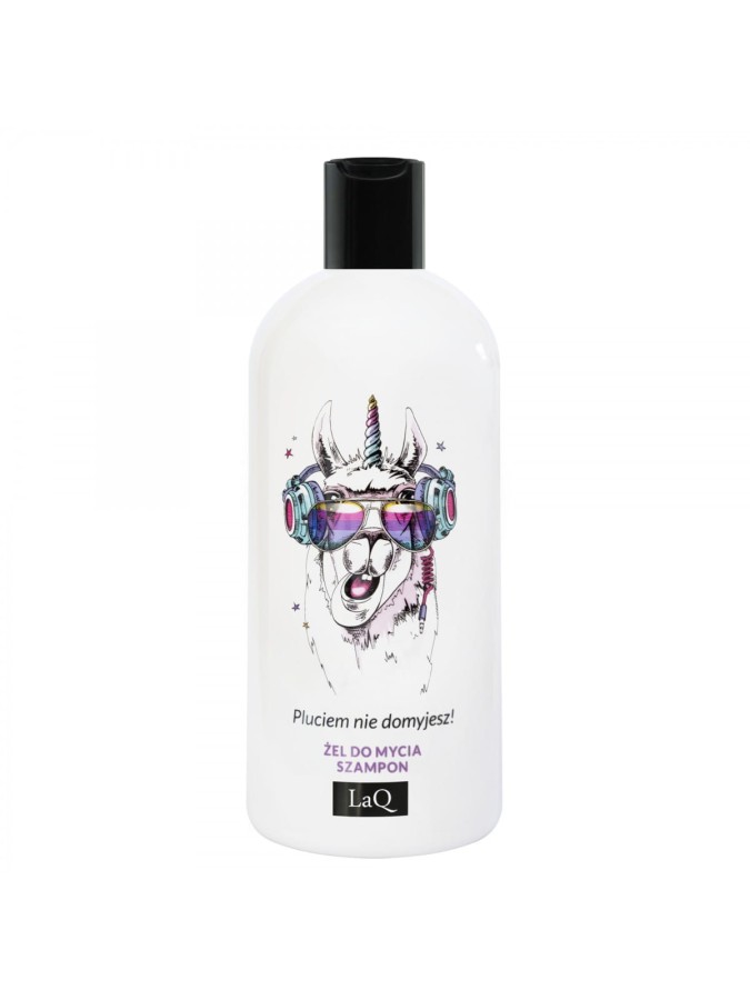 LAQ LAMA Żel do mycia i szampon do włosów 2w1 300 ml