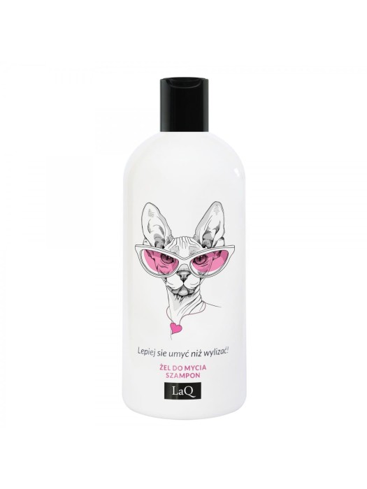 LAQ KOTKA Żel do mycia i szampon do włosów 2w1 300 ml