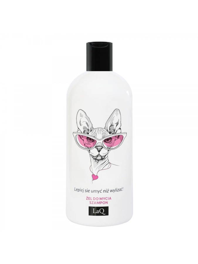 LAQ KOTKA Żel do mycia i szampon do włosów 2w1 300 ml