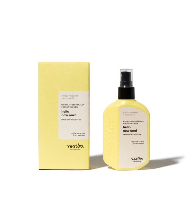 RESIBO Hello New One! wcierka pobudzająca porost włosów 90 ml