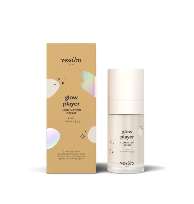 RESIBO Glow Player krem rozświetlający 30 ml