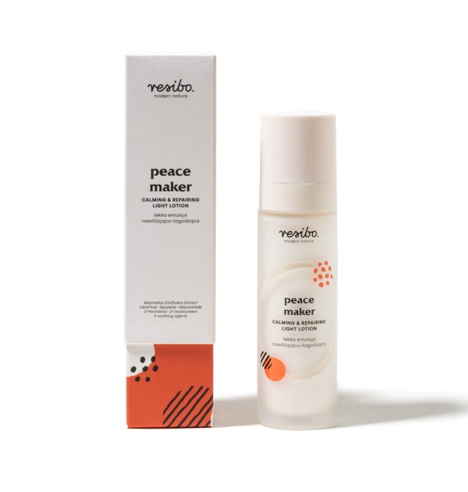 RESIBO Peace Maker lekka emulsja nawilżająco-łagodząca z ceramidami 50 ml