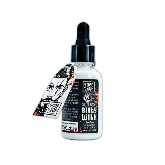 SOAP SZOP Biały Wilk- olej do brody 30 ml