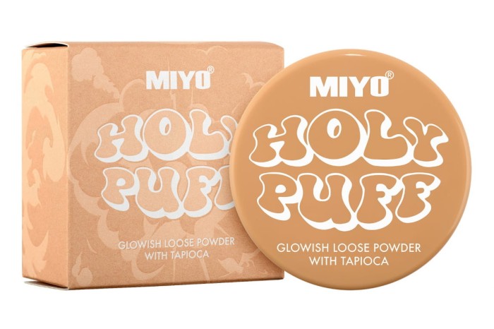 MIYO MAKEUP sypki puder rozświetlający Holy Puff