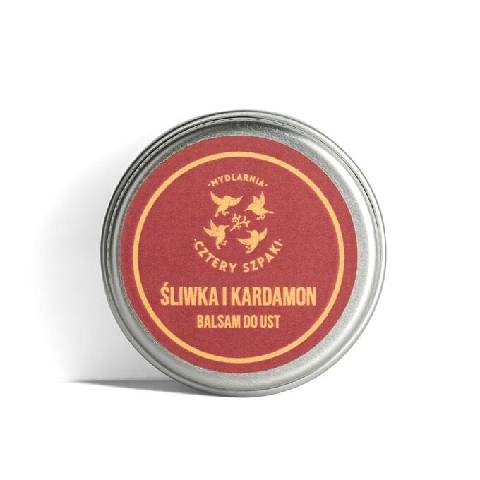 MYDLARNIA CZTERY SZPAKI Balsam do ust Śliwka i Kardamon