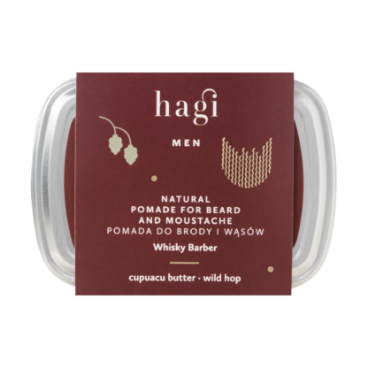 HAGI Modelująca pomada do brody i wąsów – Whisky Barber 70 ml