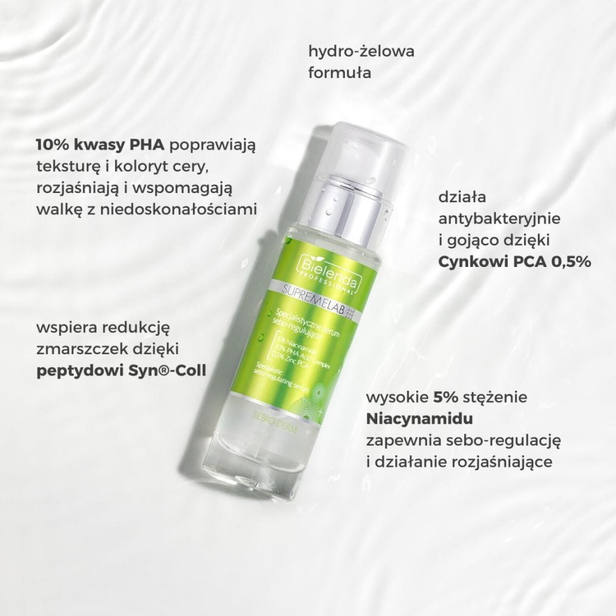 BIELENDA PROFESSIONAL Specjalistyczne serum sebo-regulujące 30 ml