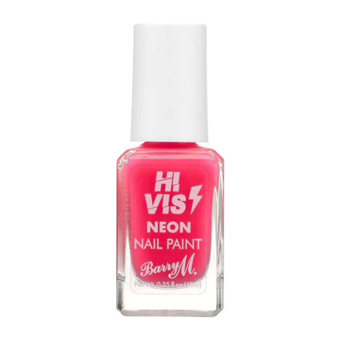 BARRY M Hi Vis Neon Nail Paint Pink Venom