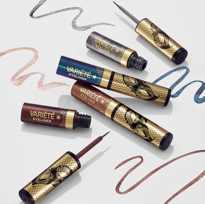 EVELINE Kolorowy eyeliner w kałamarzu Variete 04 Silver Dust